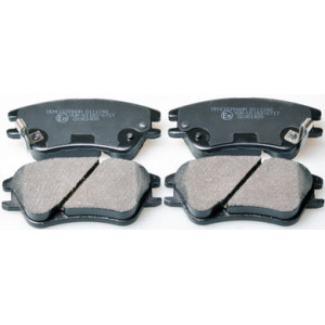 DENCKERMANN B111248 Pastillas de freno Delantero para