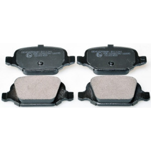 DENCKERMANN B111241 Pastillas de freno Trasero para