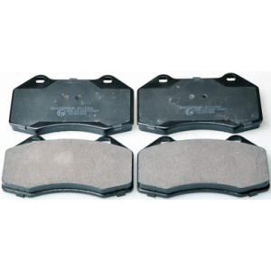 DENCKERMANN B111268 Pastillas de freno Delantero para