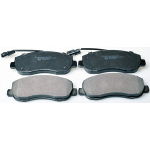 DENCKERMANN B111270 Brzdové platničky Predné pre