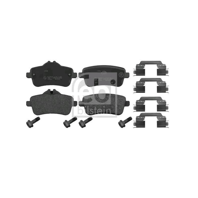 Bremsbeläge Hinten für Mercedes A CLA GL GLA GLE GLS ML SLC SLK FEBI BILSTEIN 16990