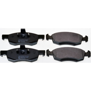 DENCKERMANN B111214 Brzdové platničky Predné pre