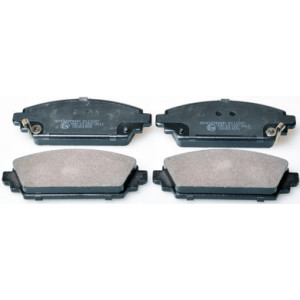 DENCKERMANN B111247 Brzdové platničky Predné pre