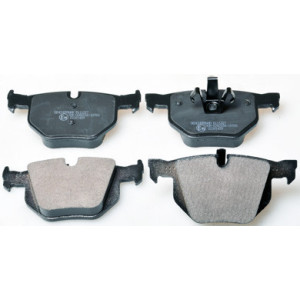 DENCKERMANN B111227 Klocki hamulcowe Tył dla