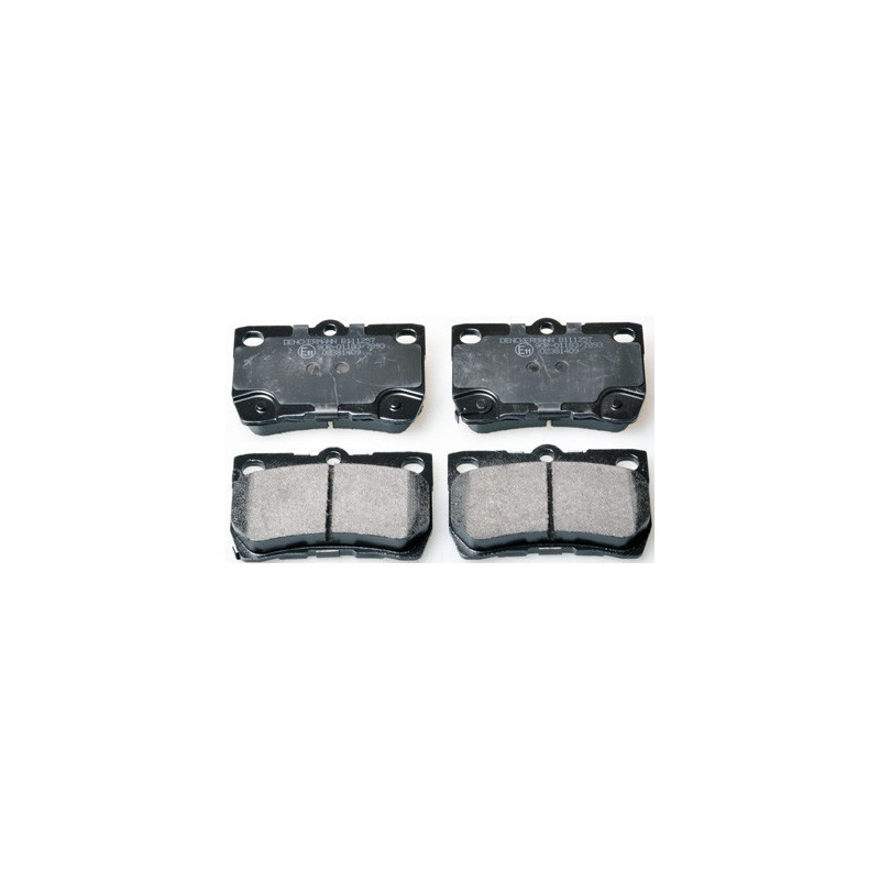 DENCKERMANN B111257 Brake Pads Set Rear for