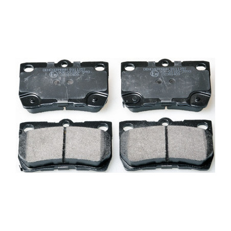 DENCKERMANN B111257 Brake Pads Set Rear for