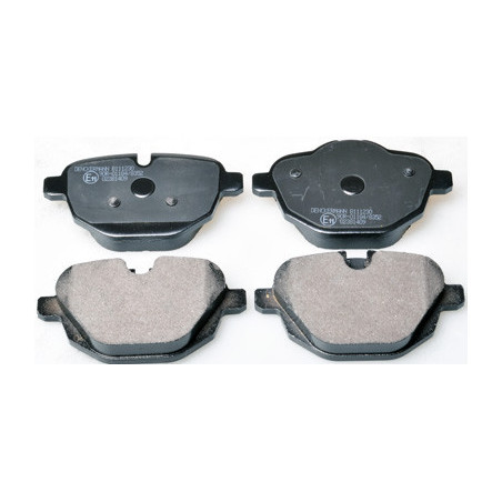 DENCKERMANN B111230 Brzdové destičky Zadní pro