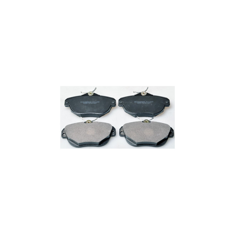 DENCKERMANN B111239 Pastiglie freno Posteriore per