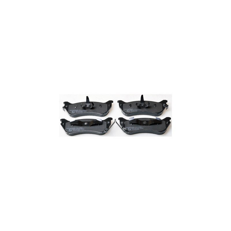 DENCKERMANN B111262 Brake Pads Set Rear for