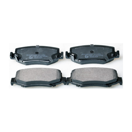 DENCKERMANN B111251 Brake Pads Set Rear for