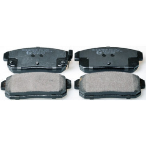 DENCKERMANN B111260 Pastillas de freno Trasero para