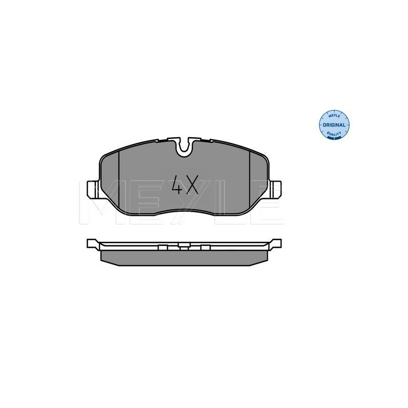MEYLE 025 241 9118 Pastillas de freno delantero para Land Rover Discovery