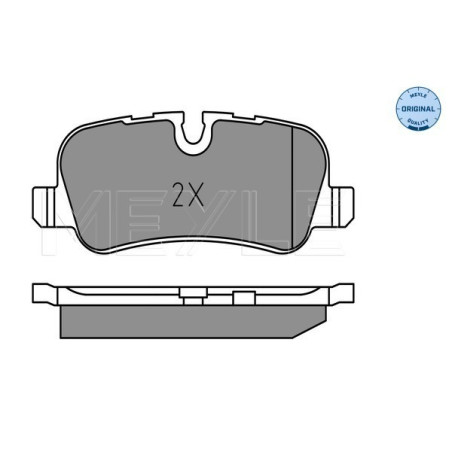 MEYLE 025 241 9217 Pastillas de freno trasero para Land Rover Discovery