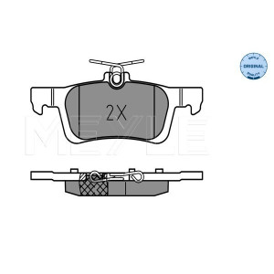MEYLE 025 258 4116 Pastillas de freno trasero para Peugeot 308
