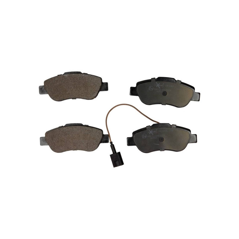 MAXGEAR 19-1981 Bremsbeläge Vorne für 500 Fiorino Stilo Idea Siena Linea MiTo Musa Qubo Bipper