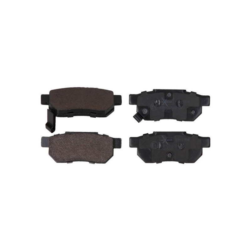 MAXGEAR 19-1984 Brake Pads Set Rear for Jazz Civic City CRX Integra