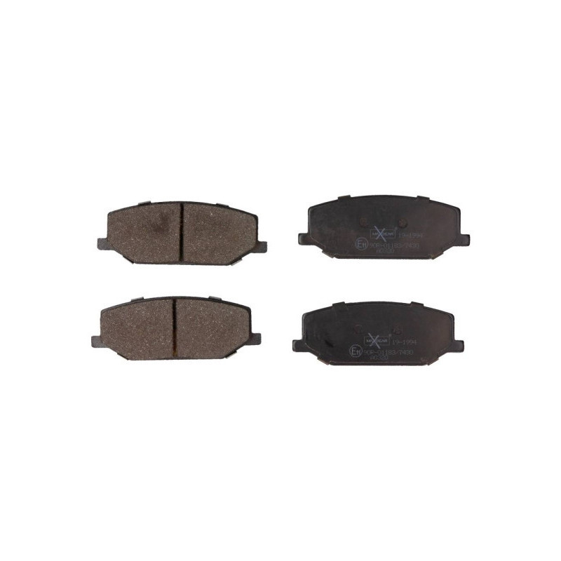 MAXGEAR 19-1994 Brake Pads Set Front for Jimny SJ Samurai Super AZOFFROAD