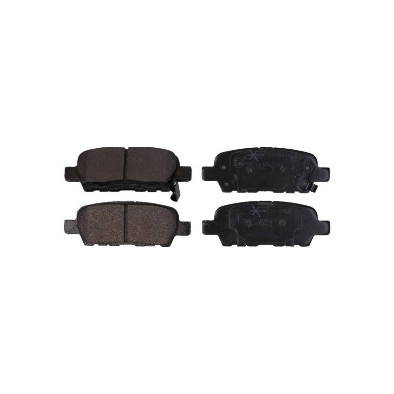 MAXGEAR 19-2061 Pastillas de freno trasero para X-Trail Qashqai Murano Juke Tiida G Altima