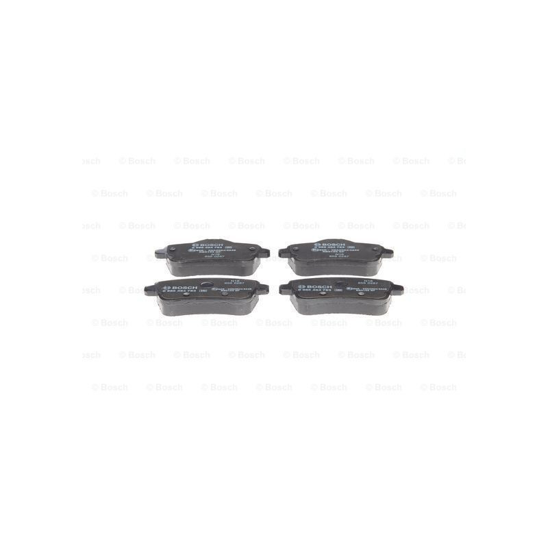 Pastiglie freno Posteriore per Mercedes A CLA GL GLA GLE GLS ML SLC SLK BOSCH 0 986 494 783