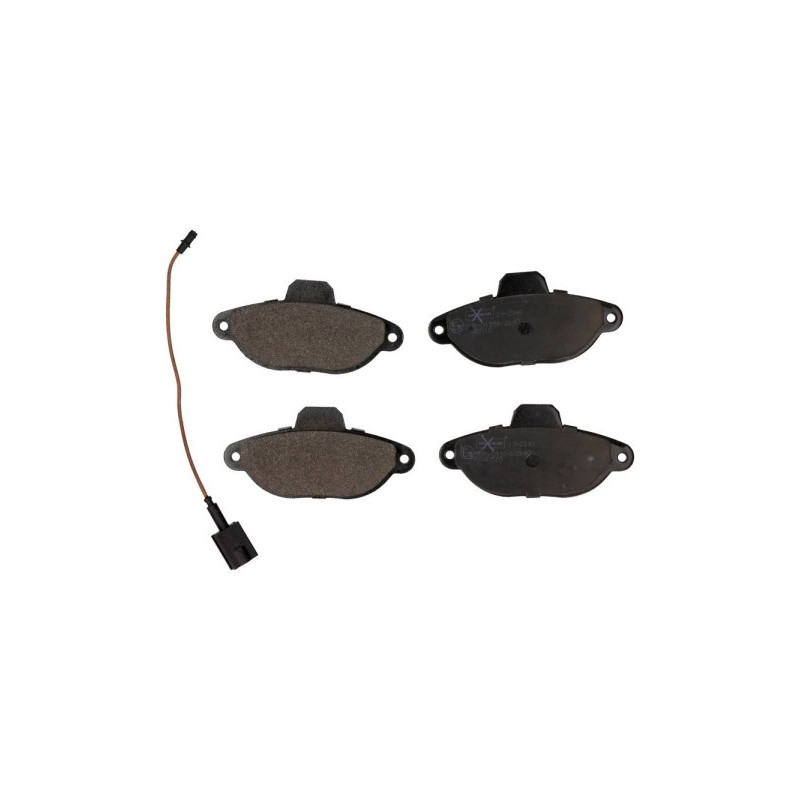 MAXGEAR 19-2141 Brzdové platničky predné pre Panda Ka 500 Volt