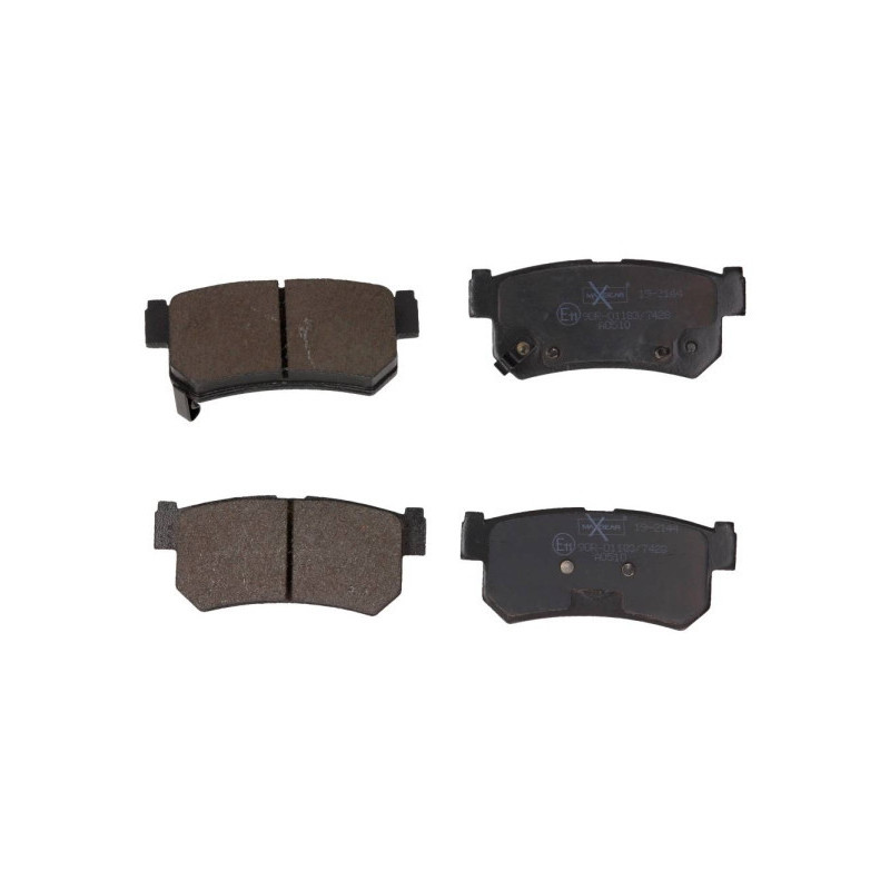 MAXGEAR 19-2144 Pastillas de freno trasero para Rexton Actyon Kyron Musso Korando