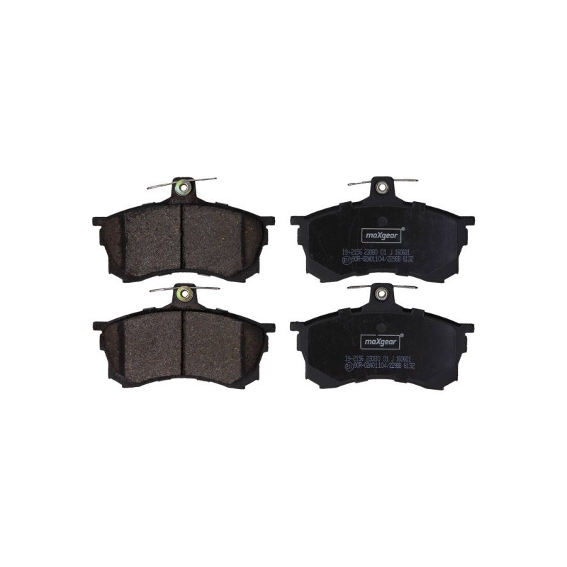 MAXGEAR 19-2156 Brzdové platničky predné pre Mitsubishi Carisma