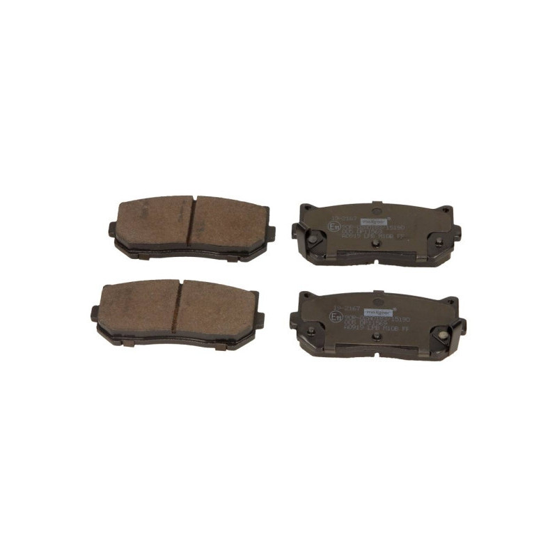 MAXGEAR 19-2167 Klocki hamulcowe tył dla Carens Shuma Clarus Cerato SEPHIA