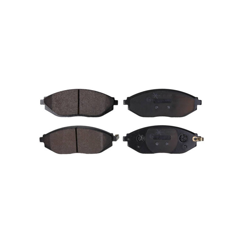 MAXGEAR 19-2168 Brzdové platničky predné pre Chevrolet Spark