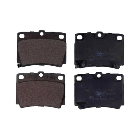 MAXGEAR 19-2170 Bremsbeläge Hinten für Mitsubishi Pajero Sport Galloper