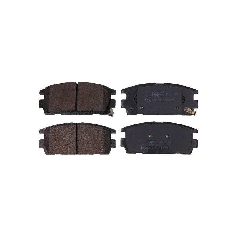 MAXGEAR 19-2174 Brake Pads Set Rear for Hyundai Terracan
