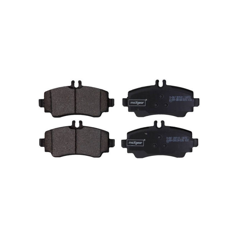 MAXGEAR 19-2867 Brzdové platničky predné pre MERC Vaneo