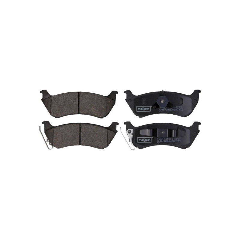 MAXGEAR 19-2869 Pastillas de freno trasero para ML W163