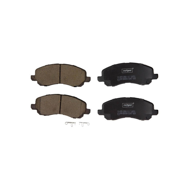 MAXGEAR 19-2878 Brake Pads Set Front for Sebring Avenger Caliber Patriot Compass Flavia H-1 Journey