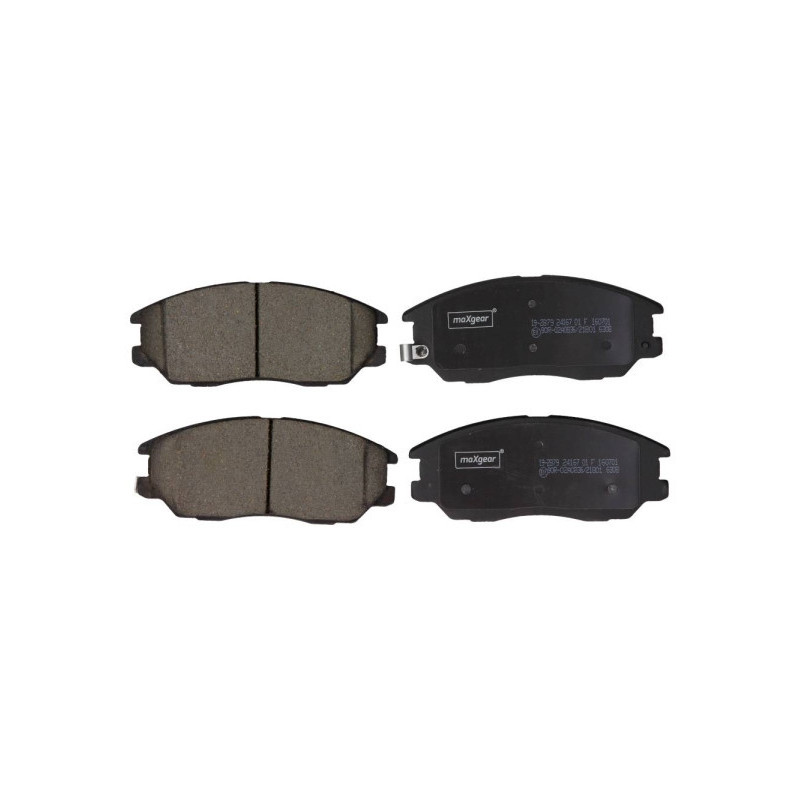 MAXGEAR 19-2879 Brzdové platničky predné pre Rodius Terracan Opirus Stavic Equus XG