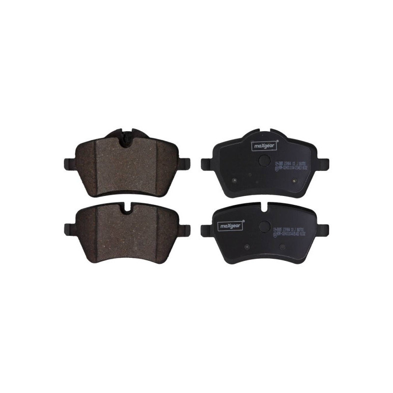 MAXGEAR 19-2885 Plaquettes de frein avant pour Hatchback Countryman Paceman Convertible Clubman