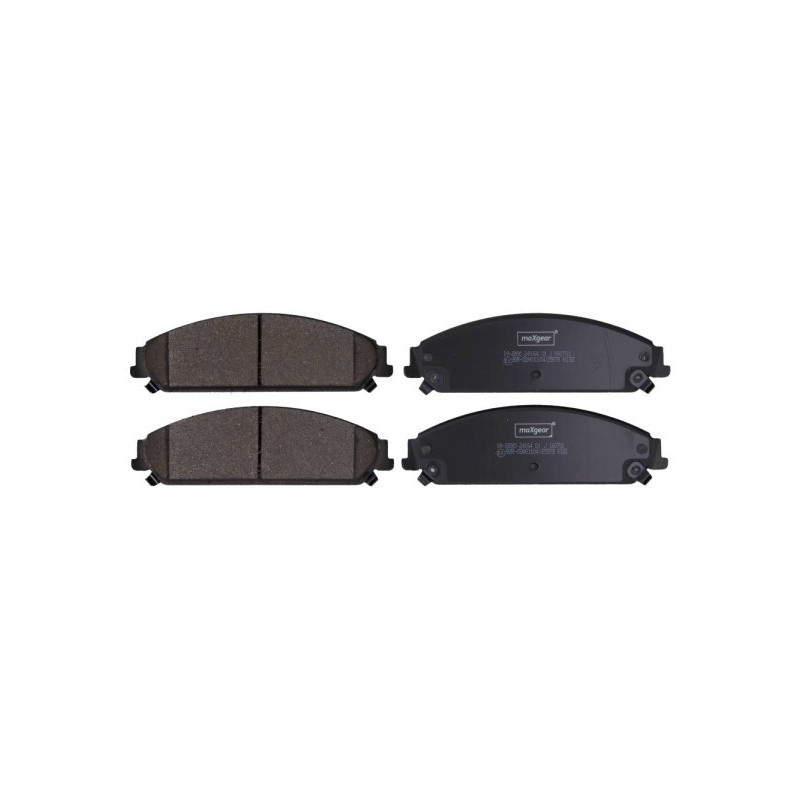 MAXGEAR 19-2890 Brake Pads Set Front for 300 Challenger Charger Thema Caliber