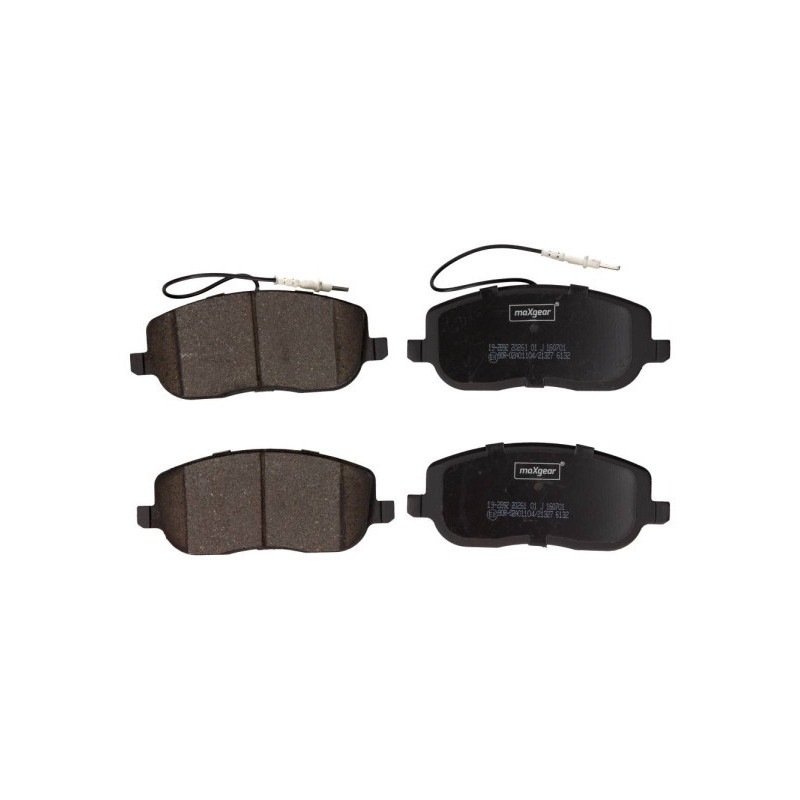 MAXGEAR 19-2892 Brzdové destičky přední pro Fiat Croma