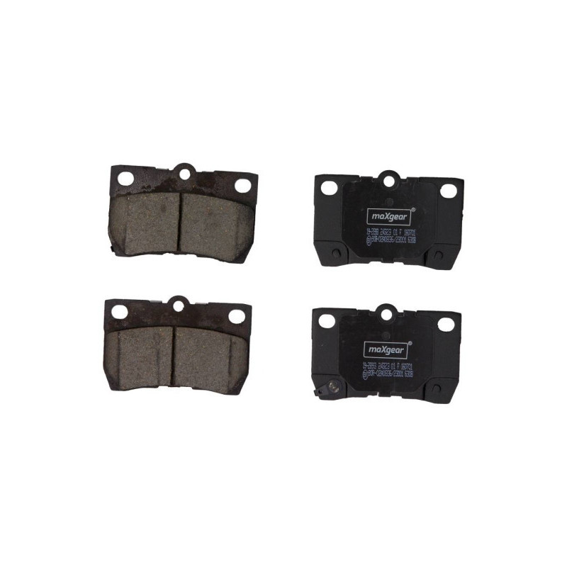 MAXGEAR 19-2893 Bremsbeläge Hinten für Lexus IS GS