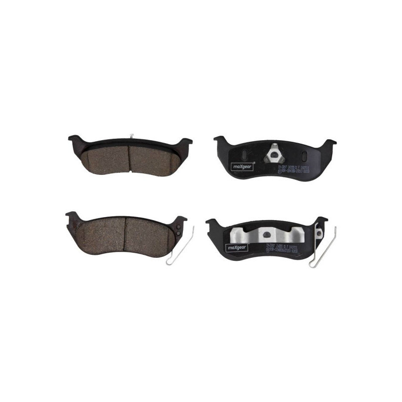 MAXGEAR 19-2897 Bremsbeläge Hinten für Jeep Cherokee Wrangler