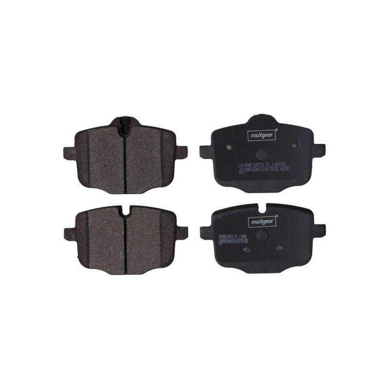 MAXGEAR 19-2905 Pastillas de freno trasero para BMW 5 6 7 X3 X4 X5 8 X7 X6