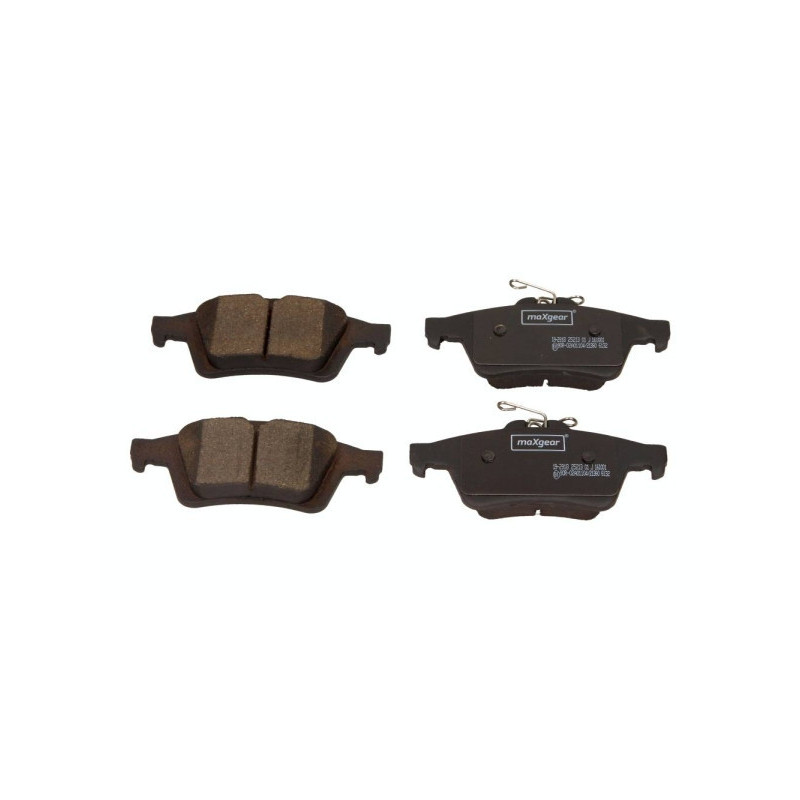 MAXGEAR 19-2918 Brzdové platničky zadné pre Focus C-Max 508 Transit Kuga