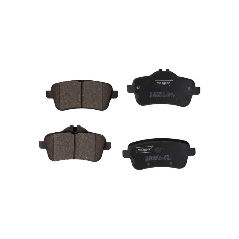 MAXGEAR 19-2920 Pastillas de freno trasero para MERC GLE M GL GLS CLA A GLA SLC C SLK
