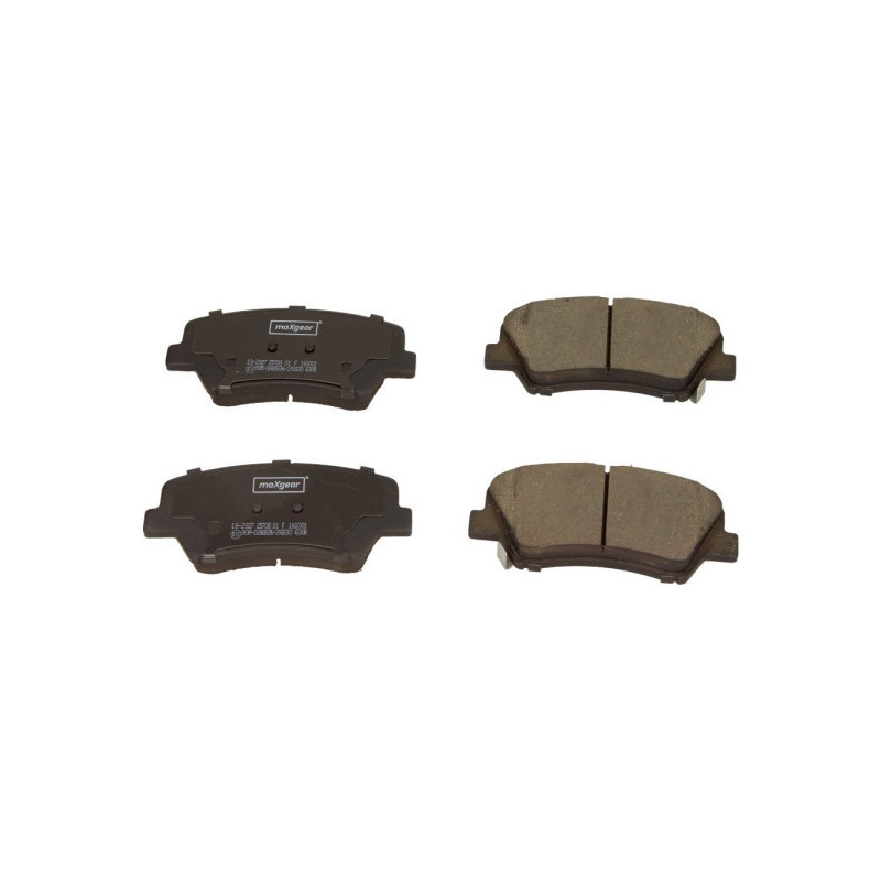 MAXGEAR 19-2927 Brzdové destičky přední pro i30 Cee'D Ceed Cerato Elantra Veloster Ioniq pro_cee'd