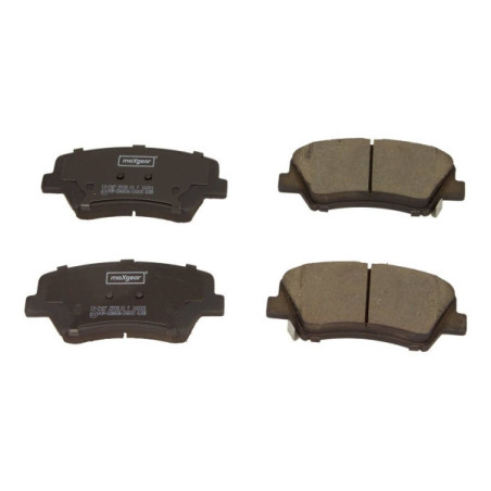 MAXGEAR 19-2927 Brzdové platničky predné pre i30 Cee'D Ceed Cerato Elantra Veloster Ioniq pro_cee'd