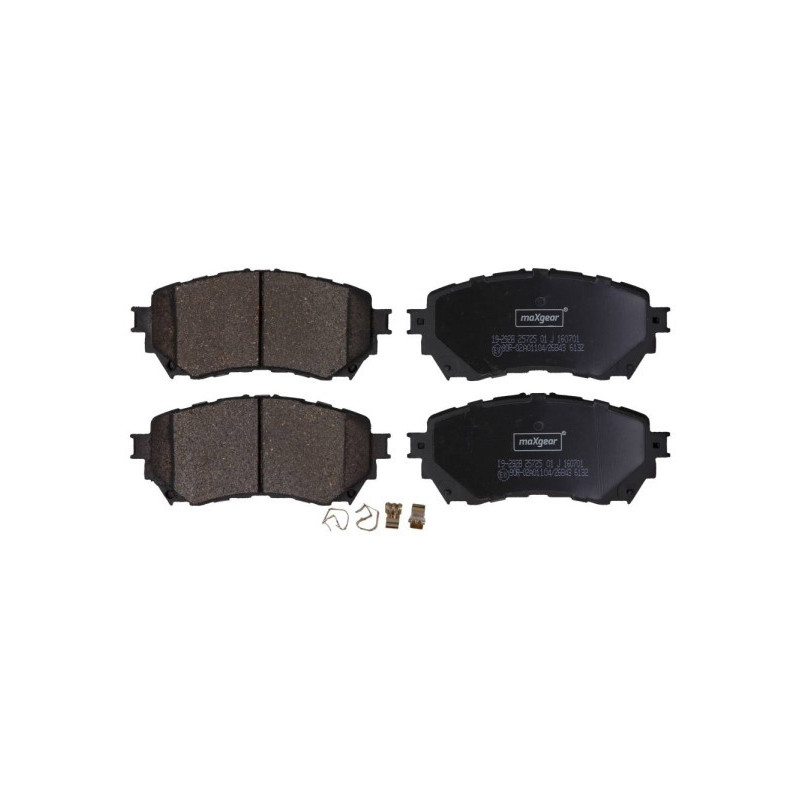 MAXGEAR 19-2928 Klocki hamulcowe przód dla Mazda 6