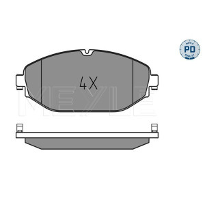 MEYLE 025 220 7619/PD Pastillas de freno delantero para Mercedes E C