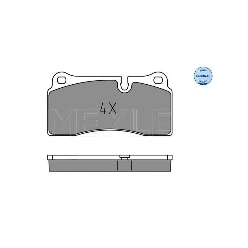 MEYLE 025 242 6118 Pastiglie freno posteriore per Audi R8