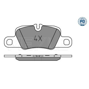 MEYLE 025 245 5416/PD Plaquettes de frein arrière pour Panamera 911 Cayenne