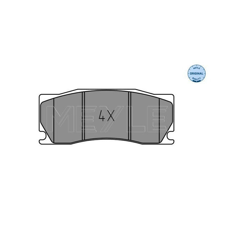 MEYLE 025 248 5017 Plaquettes de frein avant pour Jaguar XK