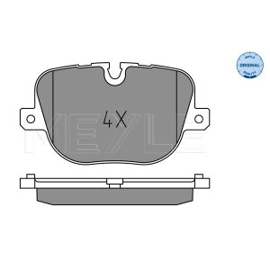 MEYLE 025 250 8517 Brake Pads Set Rear for
